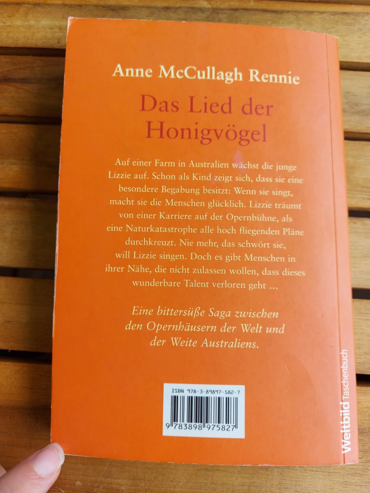 Roman Das Lied der Honigvögel von Anne McCullagh Rennie