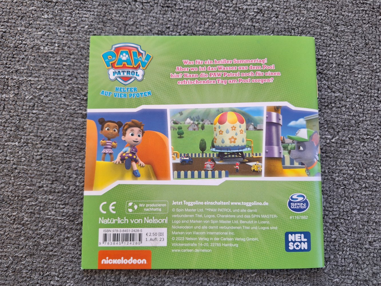 Paw patrol maxi Pixi Fellfreunde auf dem Trockenen