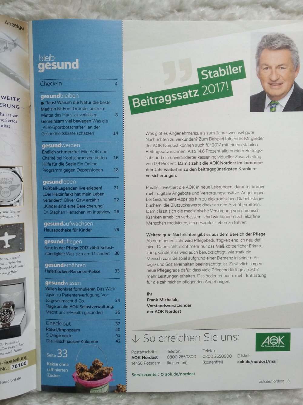 AOK bleib gesund 4.2016