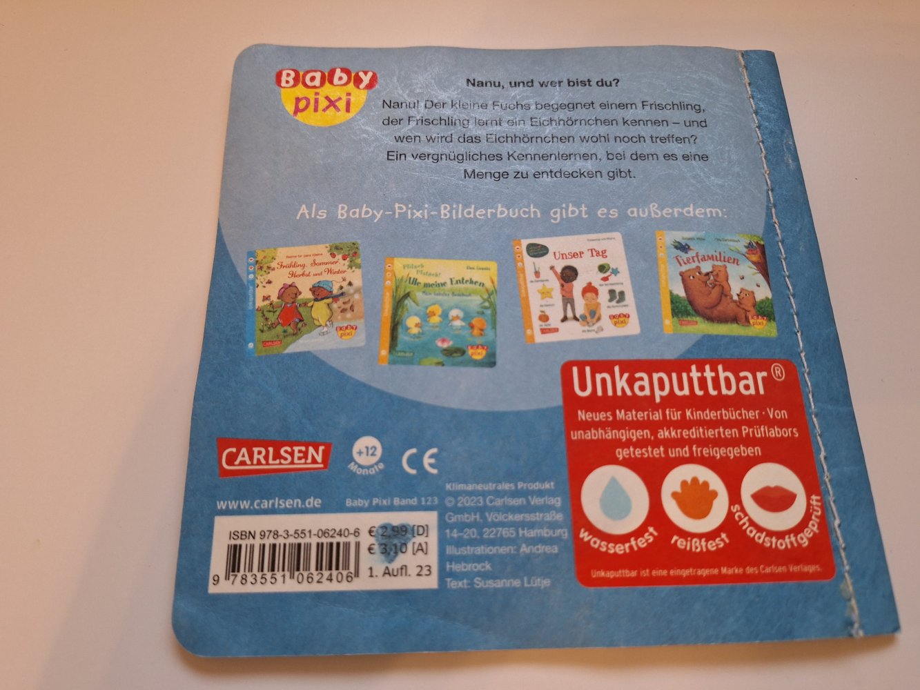 unkaputtbar Baby pixi Nanu, und wer bist du?