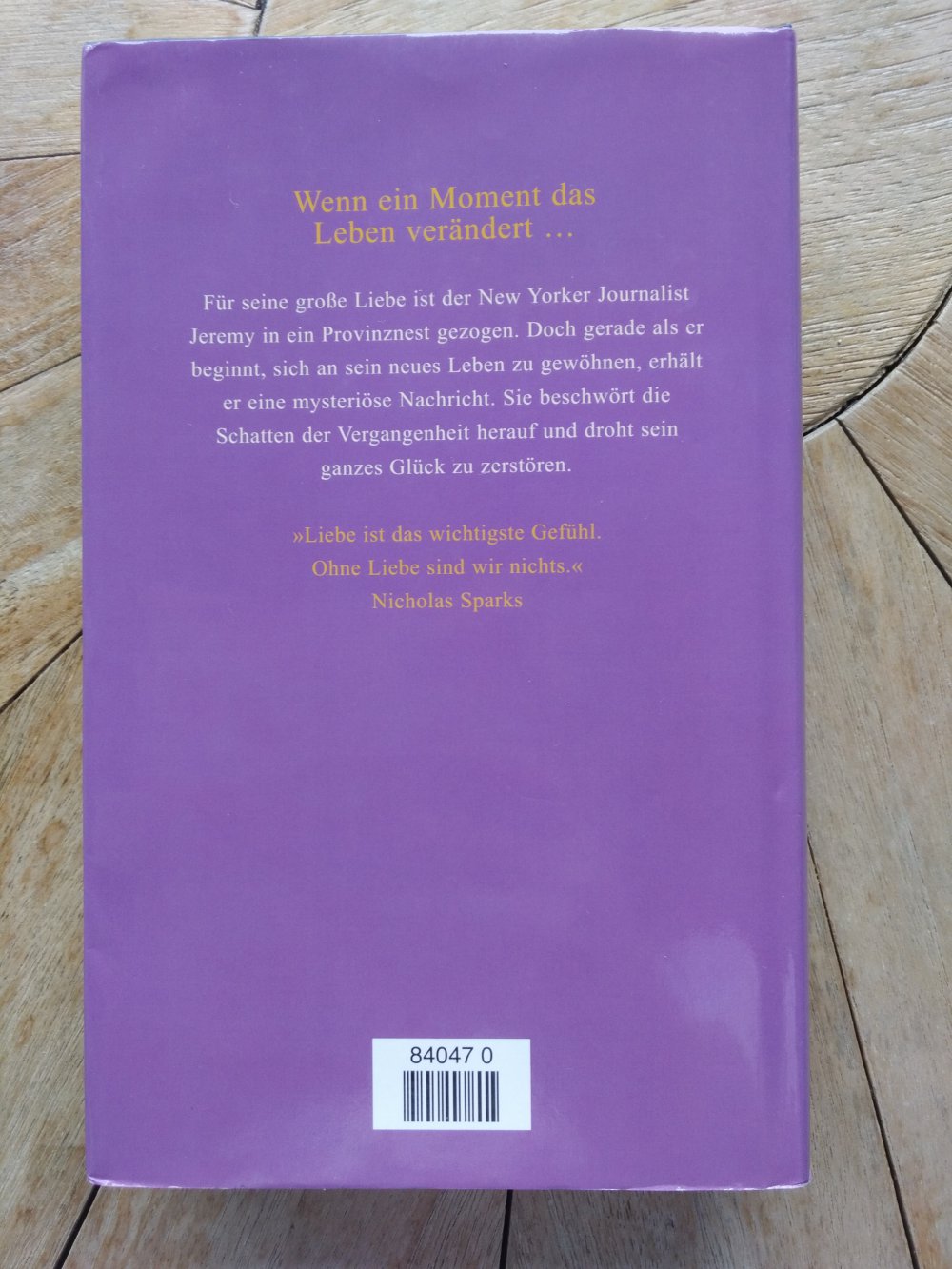 Das Wunder eines Augenblicks von Nicholas Sparks
