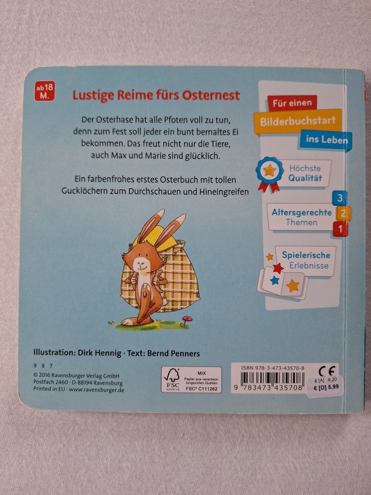 Kinderbuch Ein Osterei für jeden
