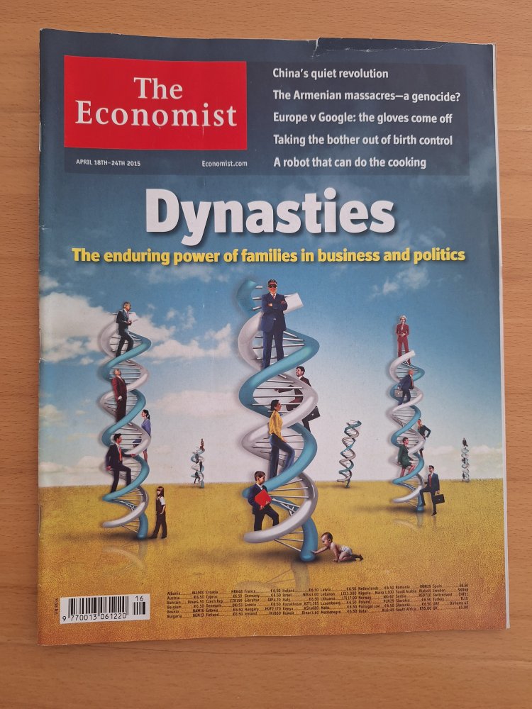Zeitschrift The Economist April 2015 Dynasties