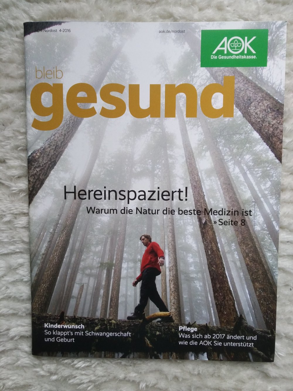 AOK bleib gesund 4.2016