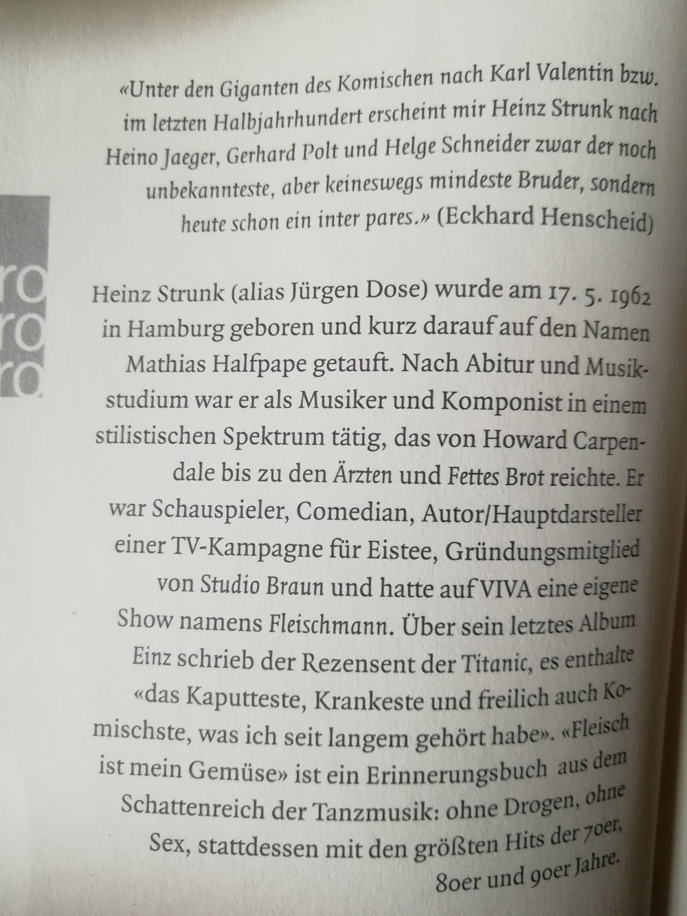 Fleisch ist mein Gemüse - Eine Landjugend mit Musik