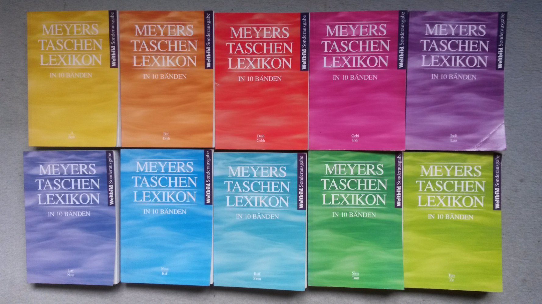 Meyers Taschenlexikon in 10 Bänden