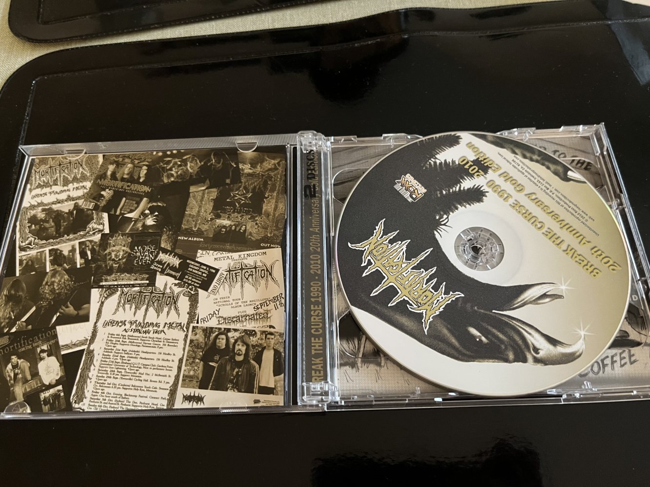 MORTIFICATION – Break The Curse 1990-2010 2disc DVD + CD limit.Edit. #death #metal