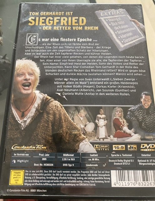 Siegfried - Der Retter vom Rhein  / DVD / Film