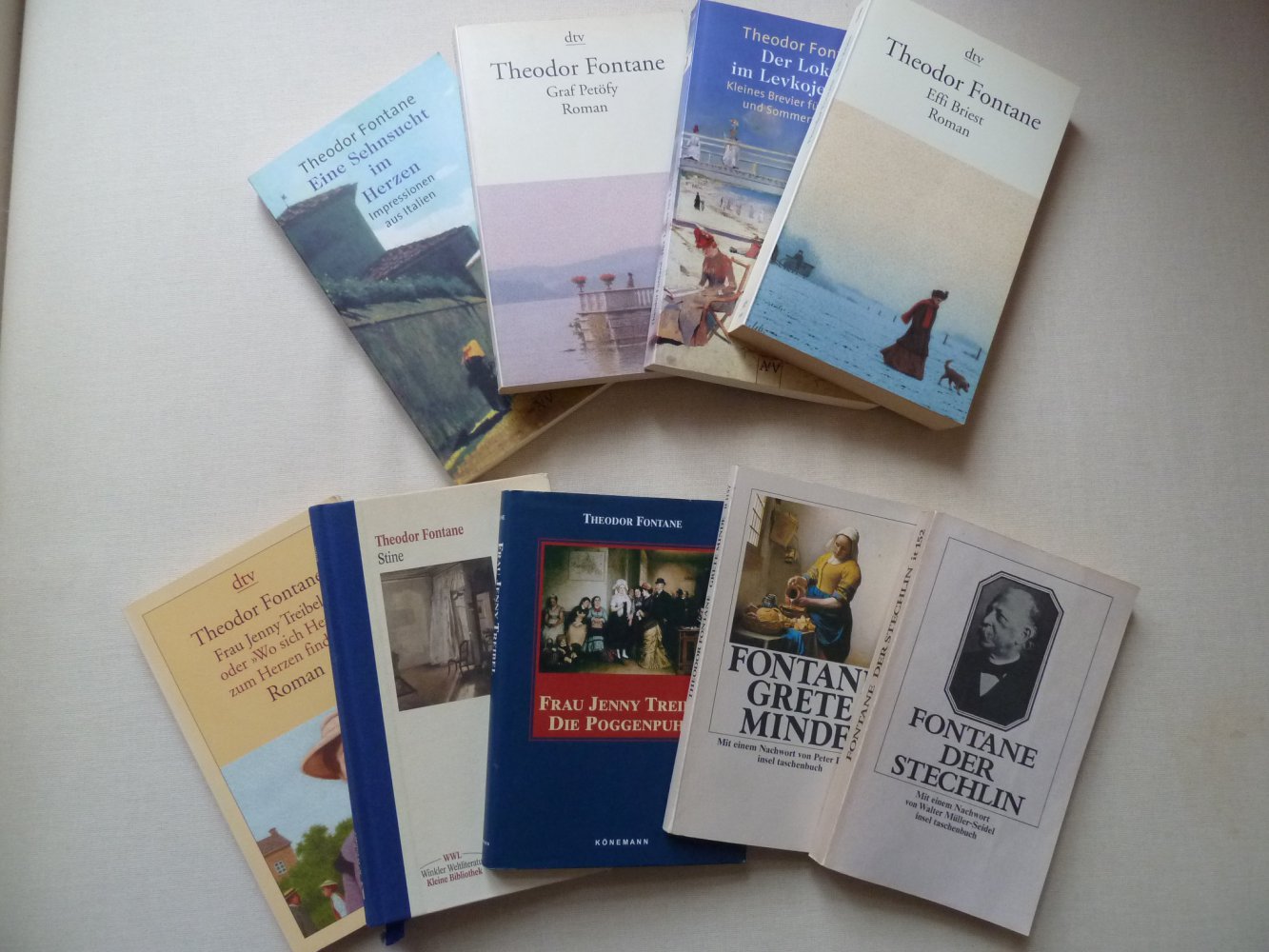 Theodor Fontane Der Lokus im Levkojenbeet Kleines Brevier für Reisende & Sommerfrischler Taschenbauch Aufbau Verlag