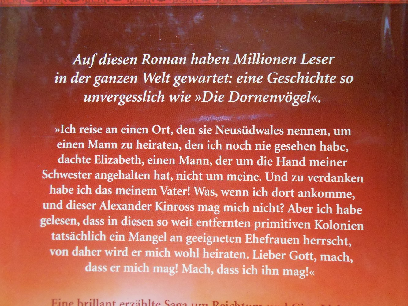 Land der Dornen (Colleen McCullough)
