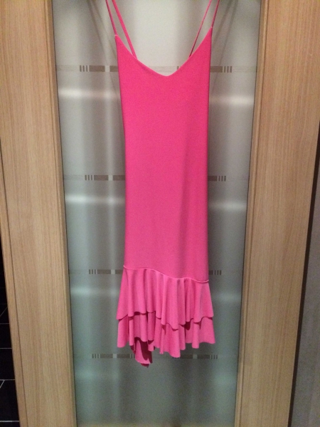 Pinkes Kleid
