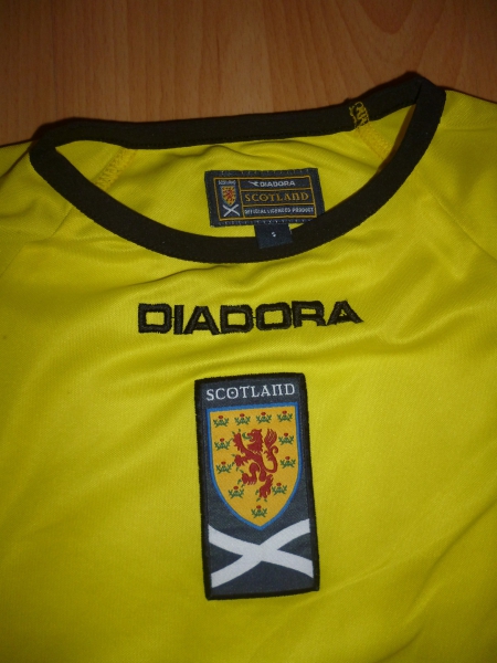 Schottland, Scottland Trikot, Fussballtrikot, Shirt, Langarmtrikot von Diadora in Gr.S
