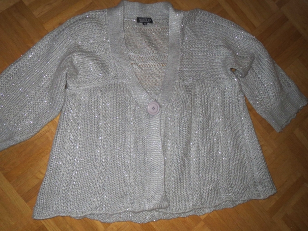 Strickjacke, sehr schön , grau