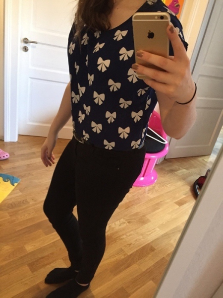 kurze süßes Shirt
