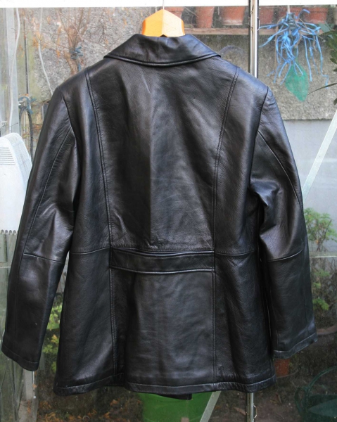 Lederjacke schwarz