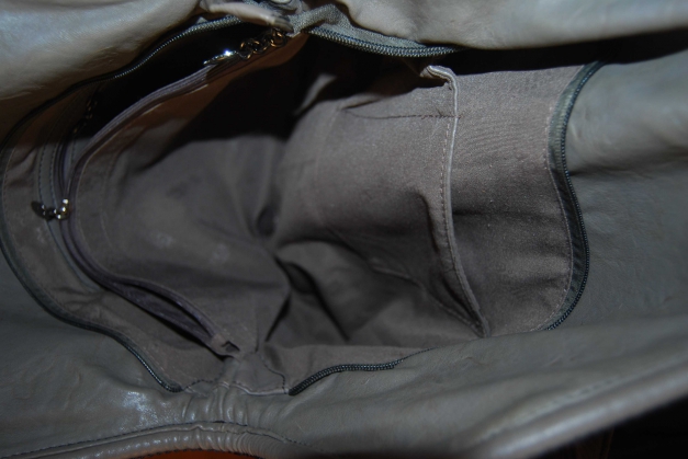Graue Umhängetasche Shooper Bag Trendi