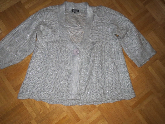 Strickjacke, sehr schön , grau