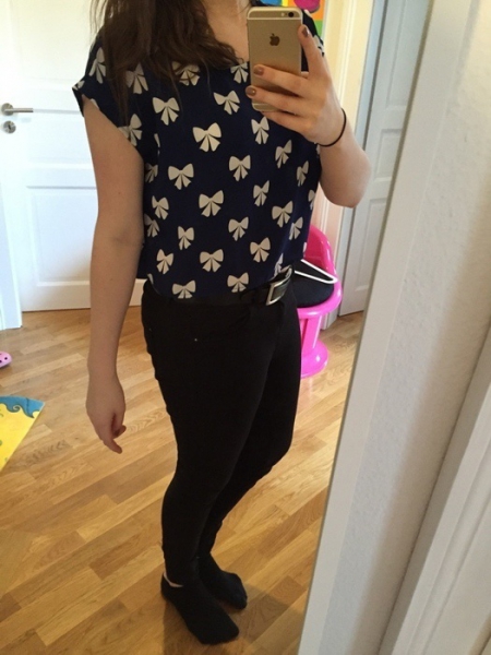 kurze süßes Shirt