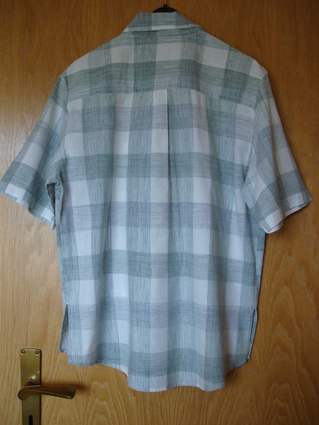 karierte Sommerbluse, Gr. 40/42