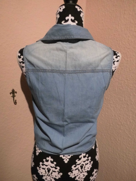schöne Jeansbluse