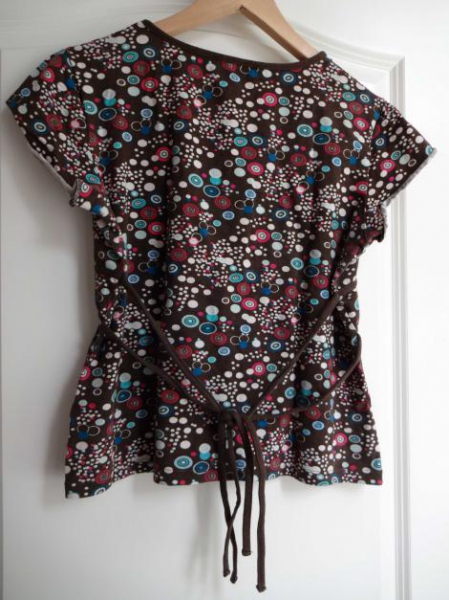 Braun-buntes Shirt