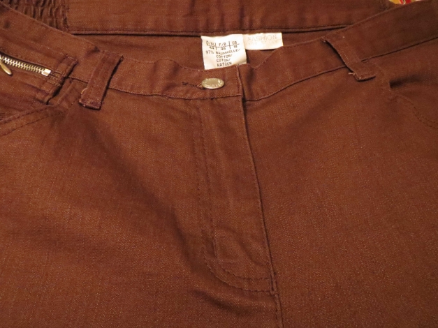  Jeans Hose, braun, neu