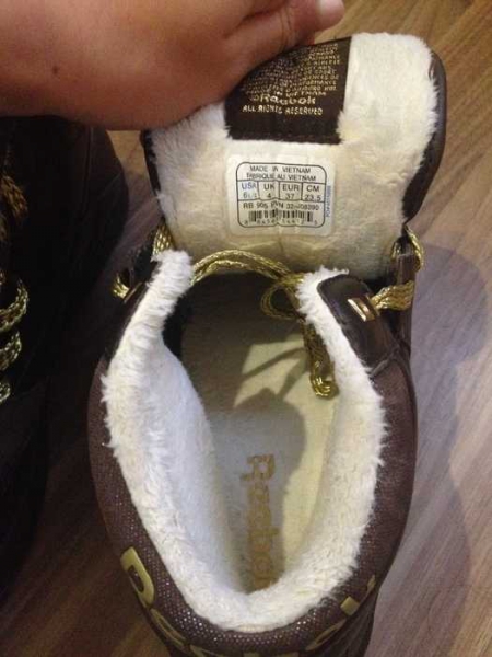 dunkelbraune Reebok Sneaker (37)