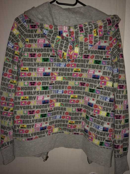 bunte Jacke Fishbone
