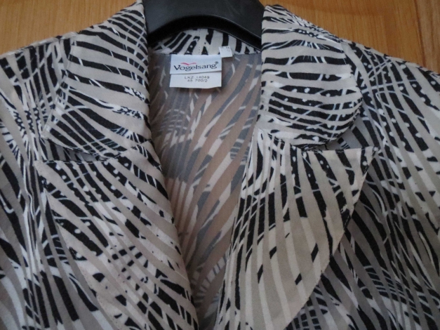 Bluse,braun-beige-schwarz,neu