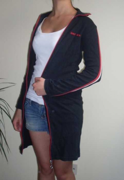 sportlicher sweatshirt/ mantel