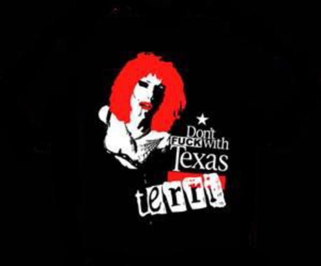 Texas Terri Tank-Top / Tanktop / Rippshirt *Punk* *Punk Rock* *Gothic* *Iggy Pop* 