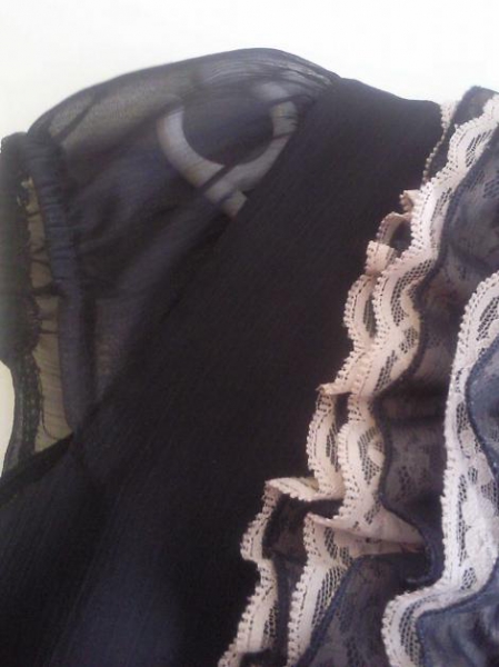 Romantische Bluse mit Rüschen