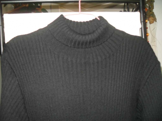 Strickkleid mit Rollkragen