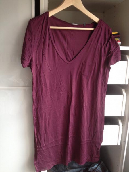 Bordeauxfarbenes Kleid von Marc O'Polo