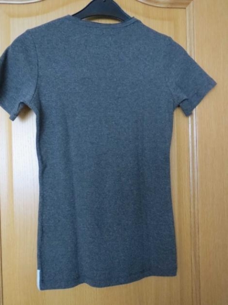 T- Shirt, Kurzarm,grau