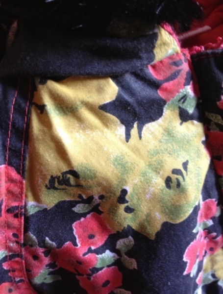 Süße Blumenjacke