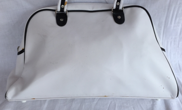 Weiße Adidas Tasche