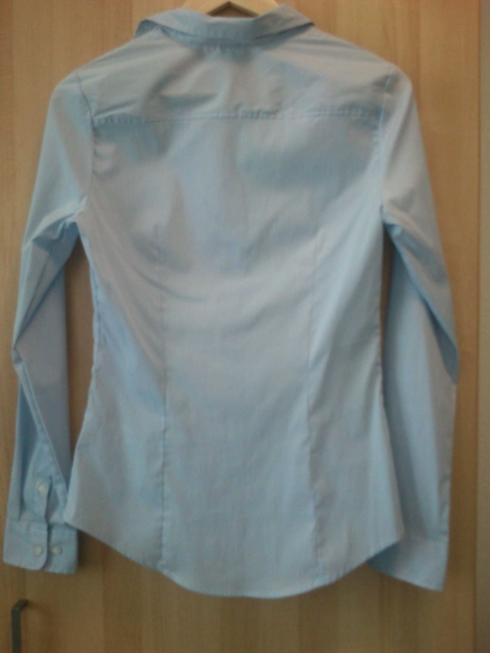 Bluse hellblau