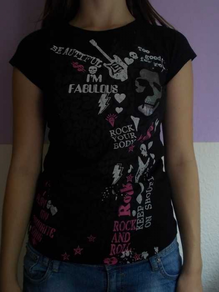 rockiges Shirt