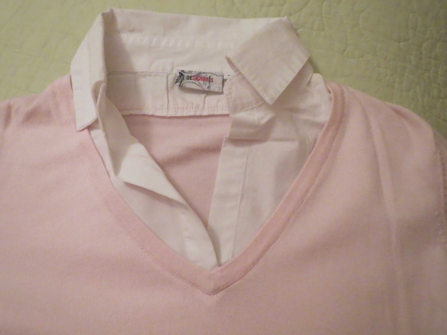 Pullover, zartrosa, dünn
