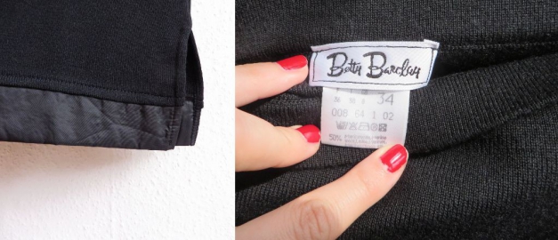 Großartiger schwarzer Maxirock Gr. S 34 36 38 M Merionwolle knöchellang highwaist 