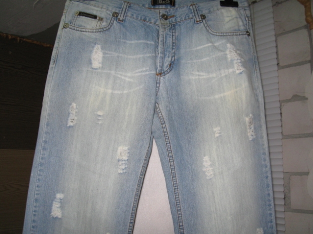 *** Org.D&G Jeans ~ Löcher ~ Steinchen ***