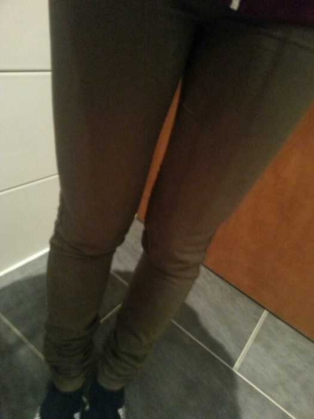Khakifarbene Jeggings von Primark