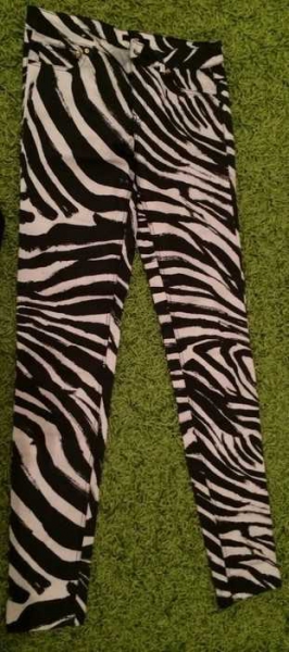 Hose im Zebramuster /H&M