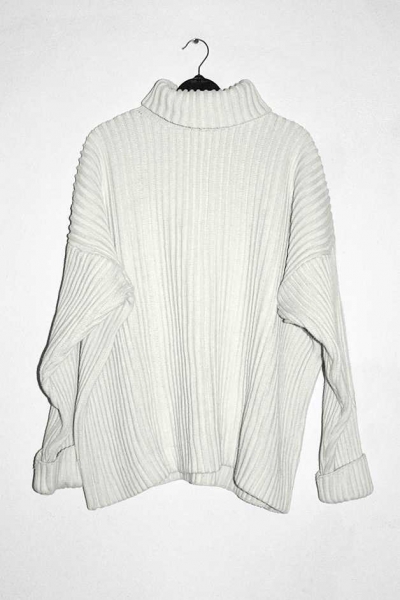 Pullover, Strickpullover, gerippt, Blogger
