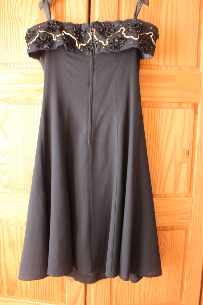 Abschlussballkleid, schwarz, Abendkleid, Cocktailkleid, Hochzeit