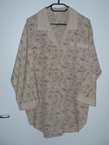 Vintage Schlafanzug mit BlumenmusterS / M
