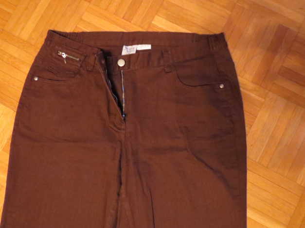  Jeans Hose, braun, neu