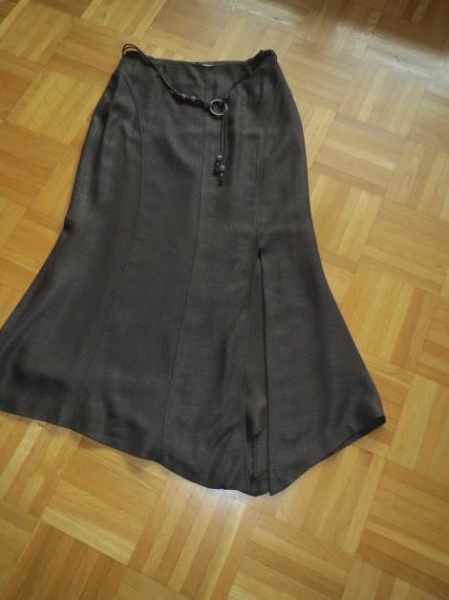Rock,lang,schick,khaki-braun