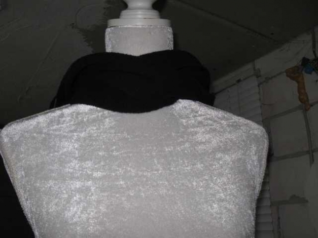*** Fransenschal mit Aplikation ***